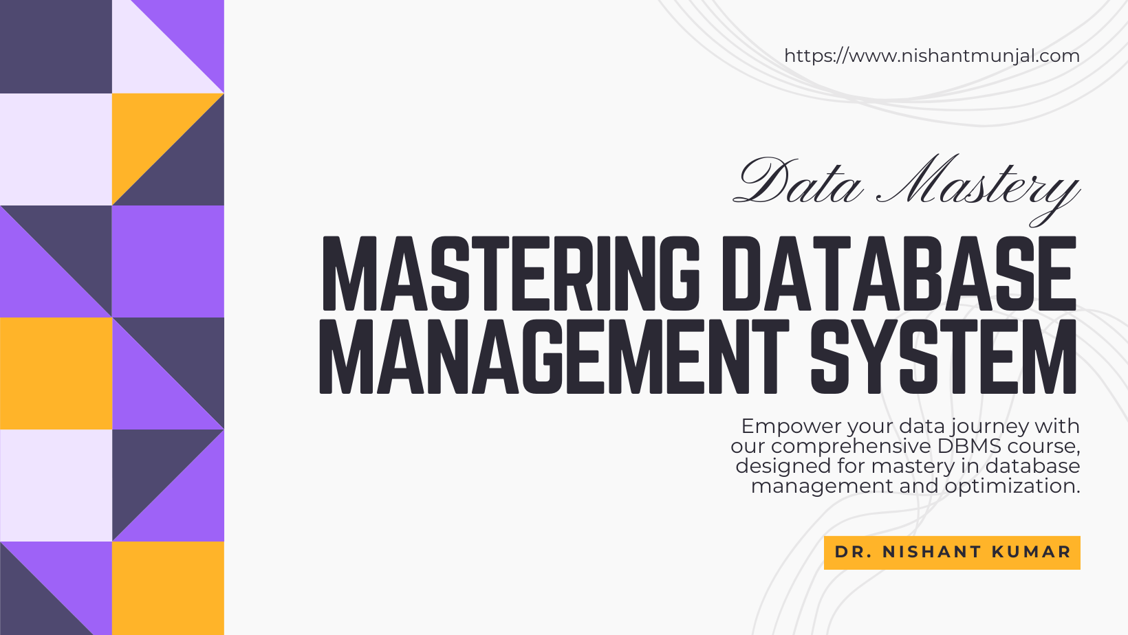 Mastering Database Management